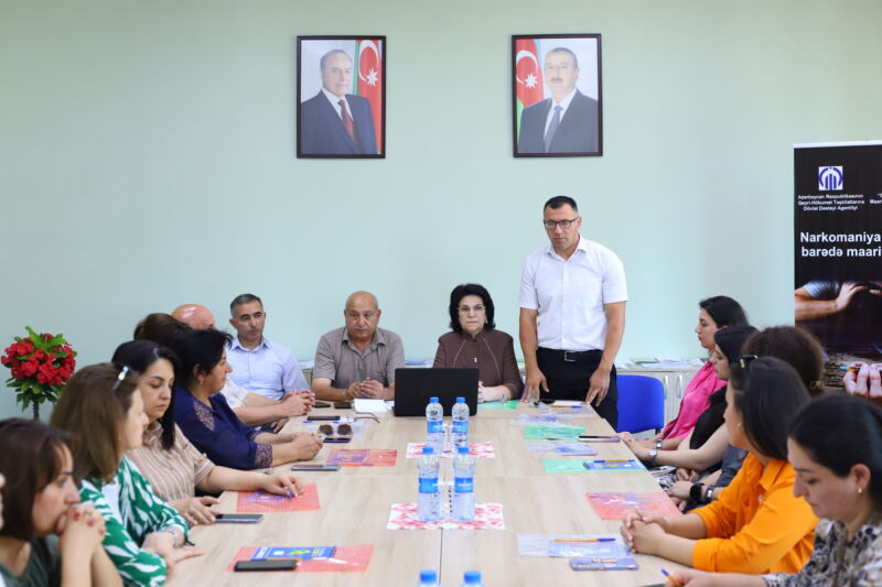 “Narkomaniya təhlükəsi barədə maarifləndirmə” adlı tədbir