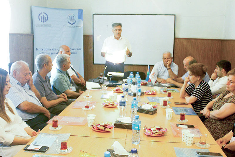 “Korrupsiyaya qarşı mübarizədə ictimai şuraların potensialı” adlı layihə