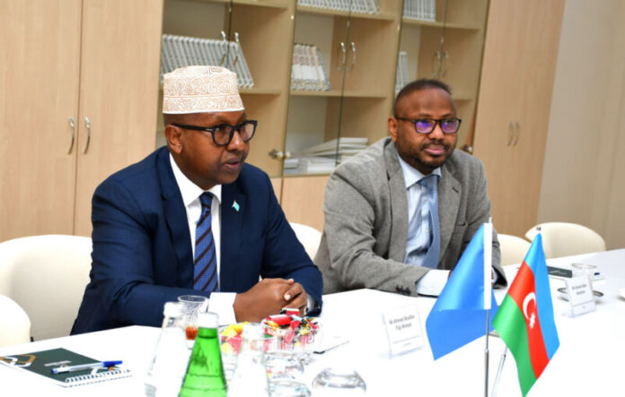 Somali Federativ Respublikasının xarici işlər və beynəlxalq əməkdaşlıq naziri Ahmed Moallim Fiqi