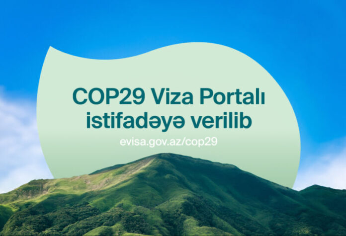 COP29 xüsusi viza portalı